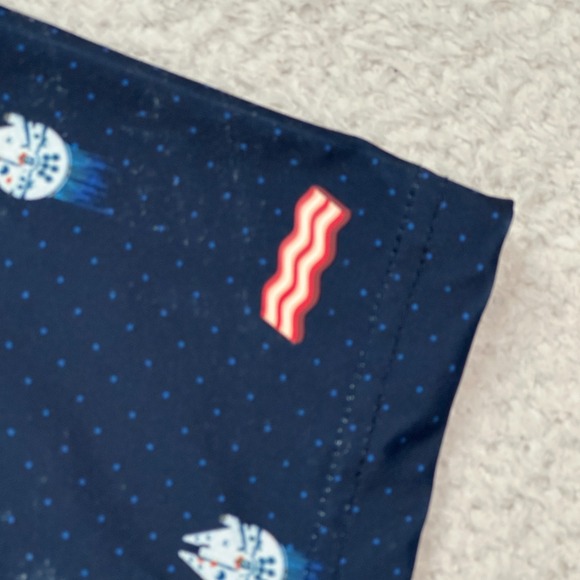 RSVLTS Brkfst Star Wars Men's Blue All-Day Polo Golf Shirt - XL FLAW - Picture 9 of 13